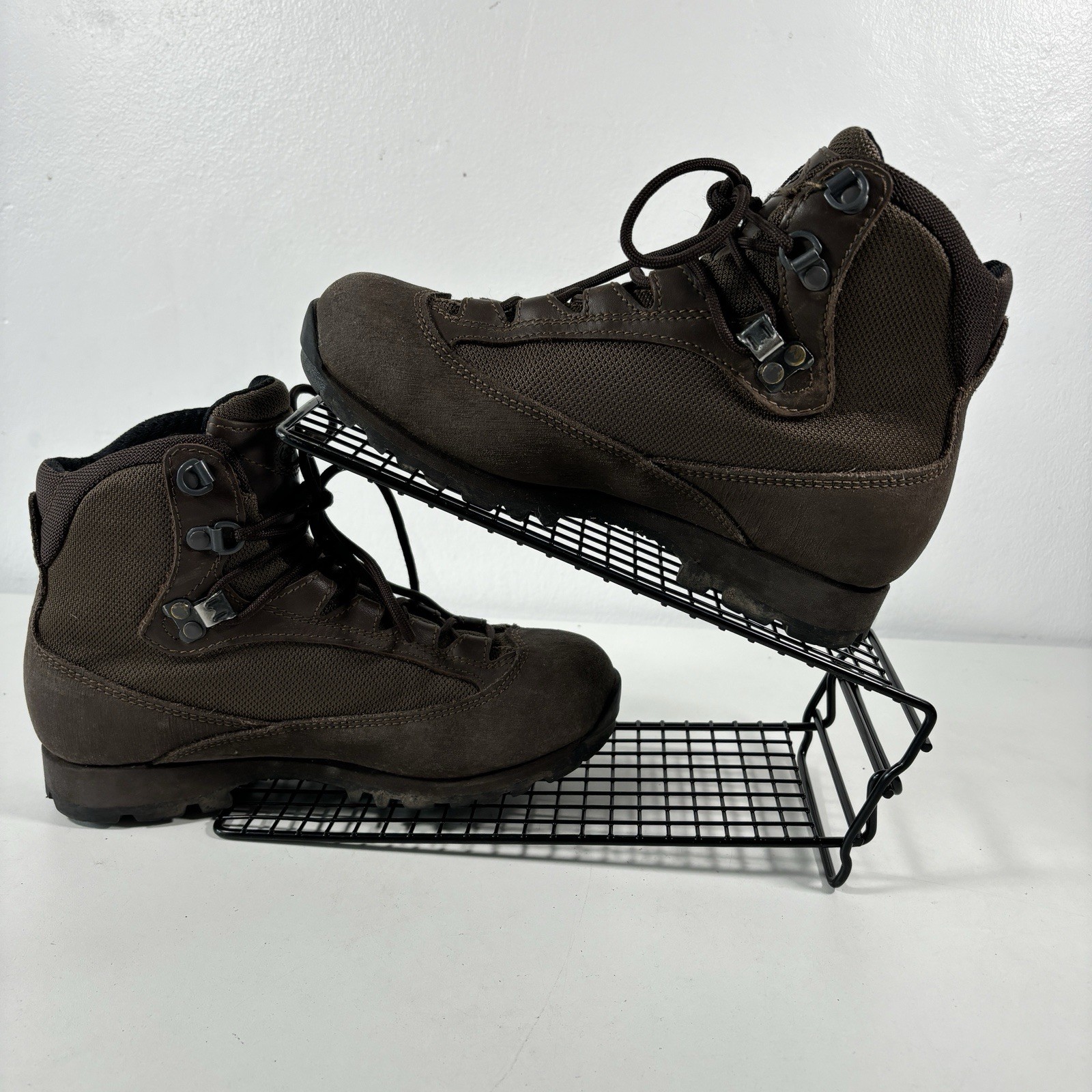 Botas Aku Gore-Tex Reino Unido Talla 3 Marrón Alta Responsabilidad Vibram Combate Ejército Británico