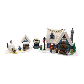Display Base Compatible with LEGO set10229 Winter Village Cottage - Set Not Incl