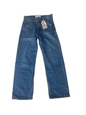 Levi  s 550 Relaxed Jeans Boys 12 Reg 26x26 Blue Denim Adjustable Waist NWT
