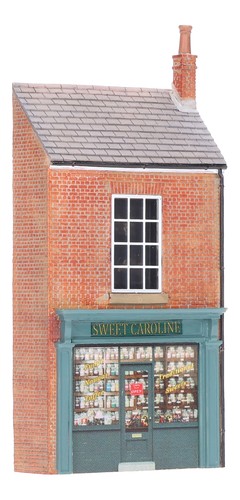 44-0124 Scenecraft OO bajo relieve Lucston Sweet Shop - sin caja (usado) | Condition: Used