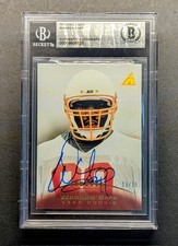 WARREN SAPP Rookie Auto 1995 Pinnacle BGS Authentic SSP /15 RC
