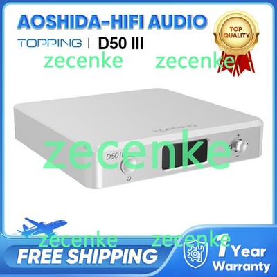 TOPPING D50III Desktop DAC Dual ES9039Q2M PCM768KHz DSD512 With Remote Control