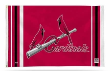 St Louis Cardinals Premium 3x5 Feet Flag Banner, Twin Bird Retro Logo, Metal...