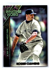Roger Clemens 2015 Topps Update Whatever Works #WW-8 New York Yankees
