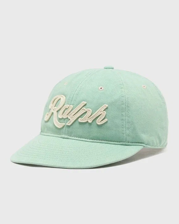 Polo Ralph Lauren Men's Mint Green Embroidered Ralph Logo Adjustable Twill Cap