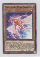 Converging Wills Dragon 1st Ed. YuGiOh Dawn of Majesty #DAMA-EN001