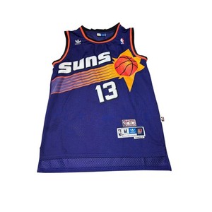 Adidas Phoenix Suns Steve Nash 13 Hardwood Classics Jersey Purple Mens Medium