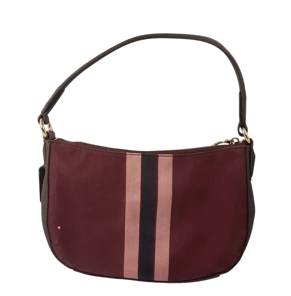 Bandolera COACH Horse And Carriage Jacquard Sutton Oxblood Gold Foto 2 de 4