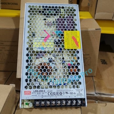 1PCS Mean Well LRS-200-5 |5V40A New in box Switch Power Supply LRS-200-5