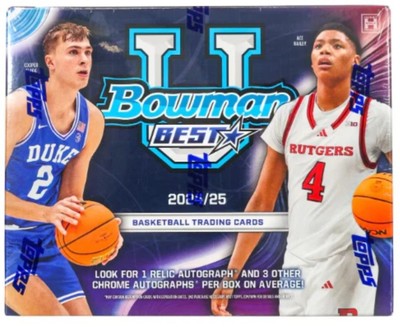 2024-25 Bowman Best U Basketball Auto (and Mem) - Pick Your Player & Parallel