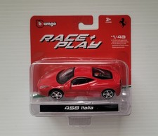 Bburago 1:43 Race  Play Ferrari 458 Italia - Red