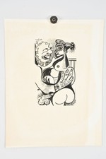 C41G53- Pablo Picasso Lithograph Le Go?t du Bonheur