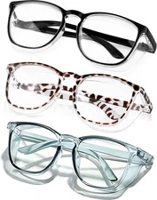 Safety Glasses Goggles For Women Nurses Protective Leopard+blue+black 