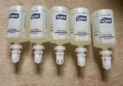 5 X TORK Foam Soap Refills For Dispenser 1000ml - Image 1 of 2