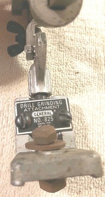 Vintage General Drill Grinding Attachment For Drills - No. 825 - Adjustable