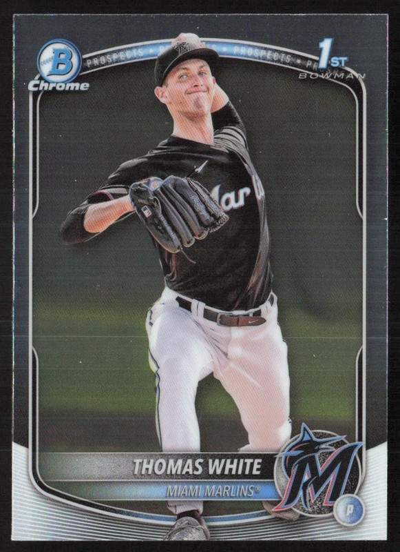 2025 Bowman Chrome Prospects Thomas White #BCP-69 GS1-4