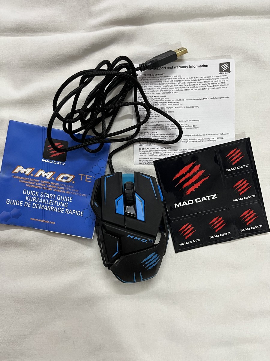 Mad Catz M.M.O.TE Tournament Edition Gaming Mouse for PC -8200 DPI