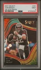 2021 Select Tom Brady Tie-Dye Prizm /25 Tampa Bay Buccaneers #301 PSA 9