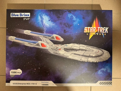 BlueBrixx Pro 105685 Star Trek U.S.S. Enterprise NCC-1701-E   neu OVP