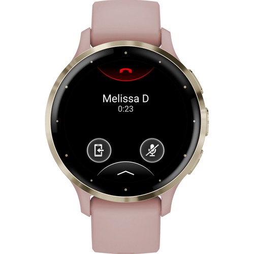 Garmin Venu 3S GPS Smartwatch Gold with Rose Case 41mm + 2 Year Warranty Bundle - Picture 4 of 12