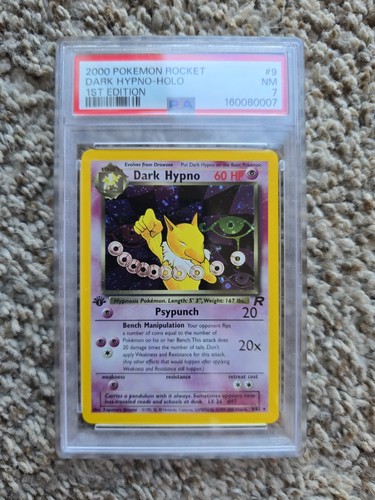 Dark Hypno (1st Edition) graded PSA 7 for sale on eBay