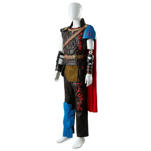 NEW The Avengers Thor 3 Ragnarok Arena Gladiator Halloween Cosplay Costume - Picture 3 of 6
