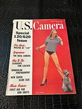 FEBRUARY 1956 US CAMERA magazine - GLAMOUR - PINUP cover