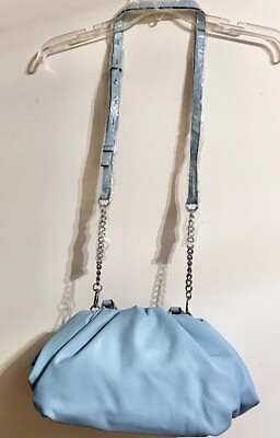 International Concepts Purse KJ Clutch Light Blue New