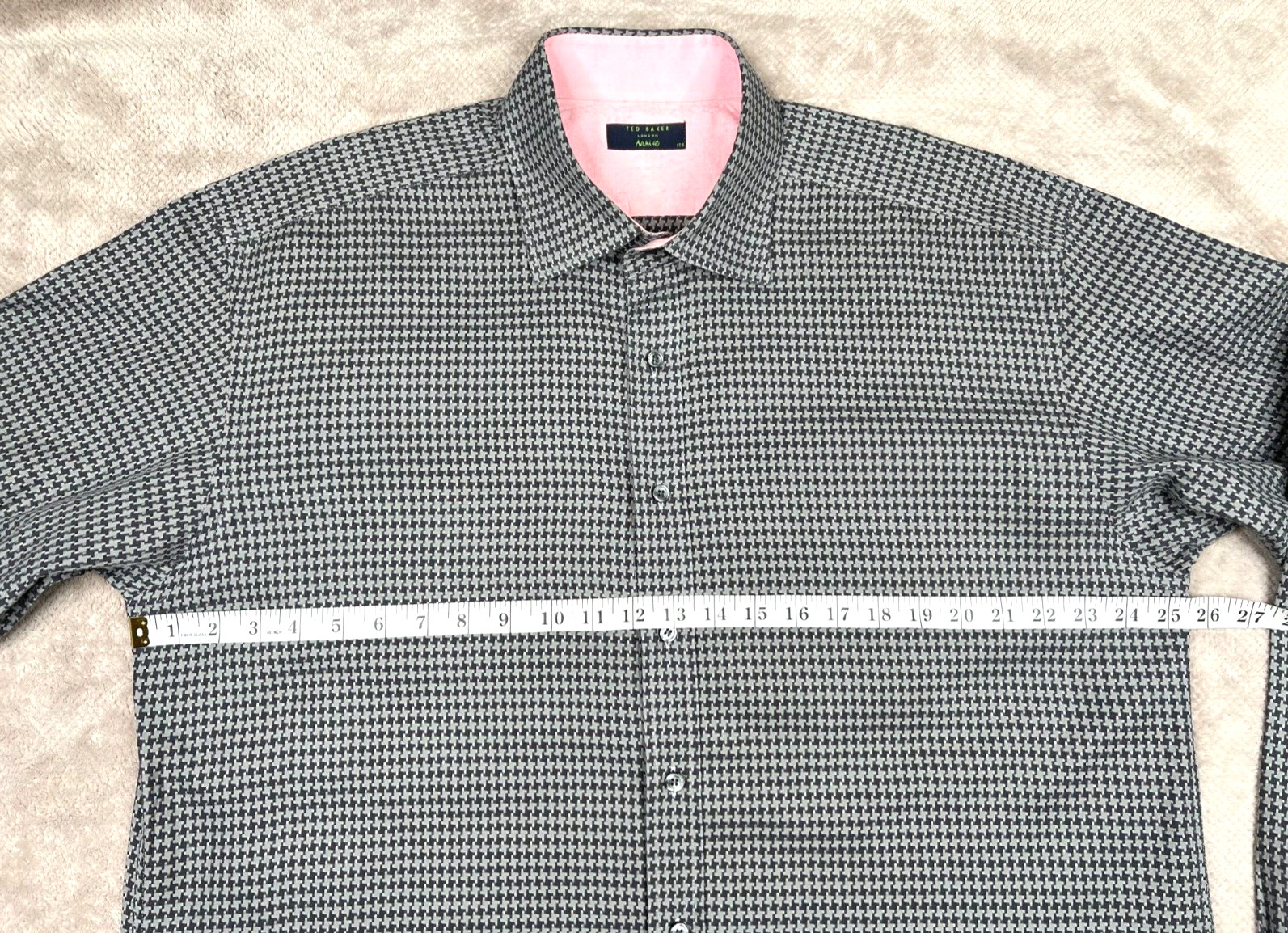 Ted Baker Archive Button Down Folded Long Sleeve … - image 6