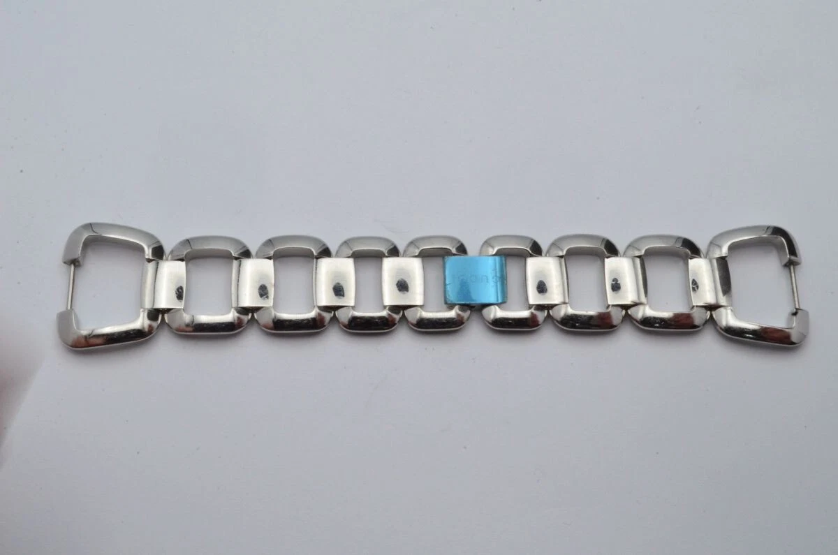 BRACELET GUCCI FEMME ACIER POUR BRACELET 125.4 VINTAGE RARE ACIER