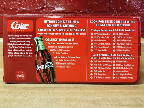 2005 Johnny Lightning - Coca-Cola - 1947 Dodge Panel Van - 1:24 Scale - Picture 4 of 7