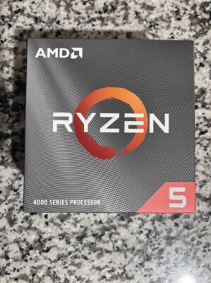 AMD Ryzen 5 4500 Processor (3.6 GHz, 6 Cores, Socket AM4) - 100-100000644BOX