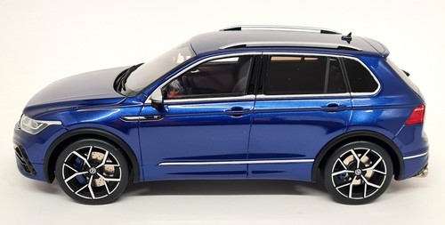 Otto, skala 1:18 - Volkswagen Tiguan R metaliczny niebieski 2021, model samochodu z żywicy - Zdjęcie 6 z 7