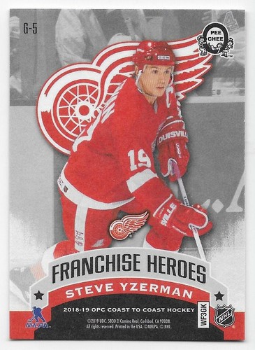 18/19 O-PEE-CHEE COAST TO COAST FRANCHISE HEROES (#G1-G20) U-Pick From List - Picture 10 of 40