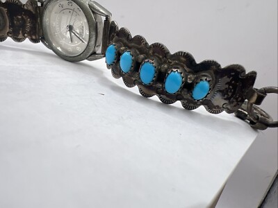 Women's Nadia Turquoise Sterling Silver Liberty Face Native
