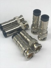 Lot of 6 Stirling SPL-6-RTQ-BNC Compression Connector