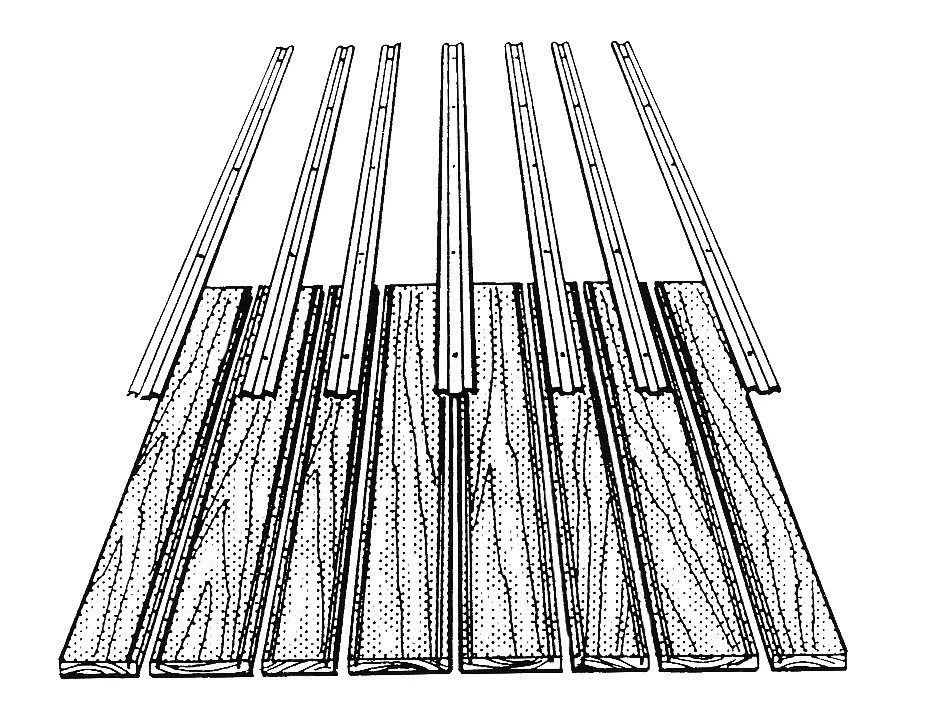 1947 1948 1949 1950 CHEVROLET GMC TRUCK SHORT BED STEEL BED STRIPS PLAIN 8 PCS - Image 2 of 2