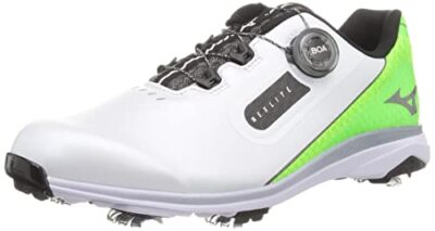 Mizuno ゴルフシューズ 51GM2215 NEXLITE SL BOA MIZUNO Golf Shoes NEXLITE SL BOA WIDE 51GM2215 35 White Lime oki06