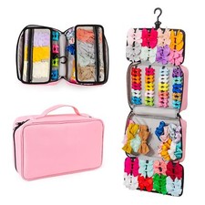 Hair Bow Organizer for Girls Bag   Large Capacity Girls Hair Accessories Orga...
