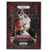 Cheyenne Parker-Tyus 2024 Panini Monopoly Prizm WNBA Red Black Classic Icons