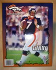 Vintage Collectible QB Club Folder John Elway Denver Broncos NFLP Pacific New/VG — photo 2