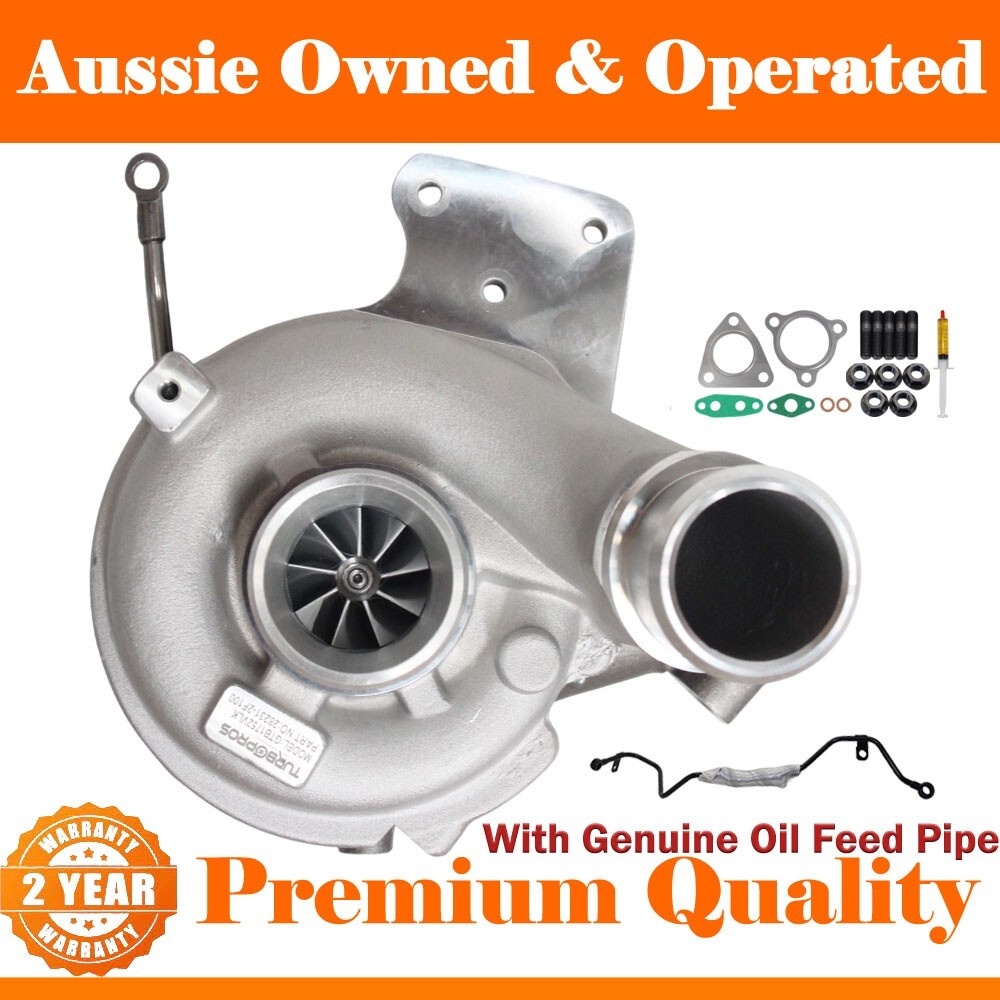 Kia Carnival D4HB 2.2L 2009 Billet Turbo Kit No Actuator Oil Feed Pipe Included  