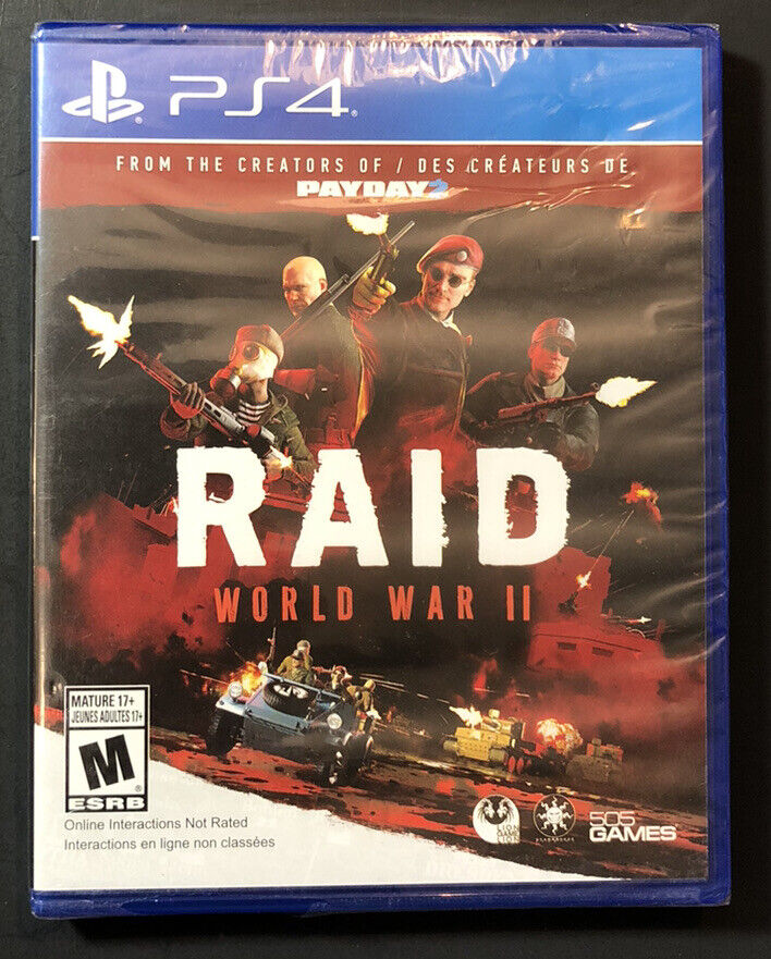 Jogo Raid: World War Ii - Ps4