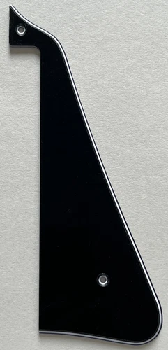 3 Ply Black Pickguard Fit Gibson Les Paul LP 1978 3-Pickups Projec Style
