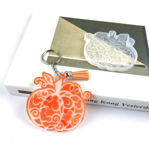 Handicrafts Jewelry Necklace Keychain Casting Mold Glossy Pumpkin Earrings Mold - Picture 6 of 9
