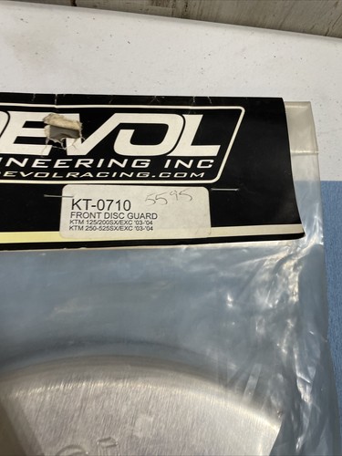Devol Ktm Front Disc Guard Cover KT-0710 - Picture 2 of 8