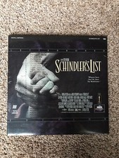 Steven Spielberg Schindler's List - LETTERBOXED -12" Laserdisc NEW Sealed