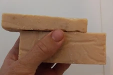 BIG BARS 6 OUNCES GOAT MILK SOAP CHEAP HAPPY GOAT DOUBLE THICK FREE SHIPPING