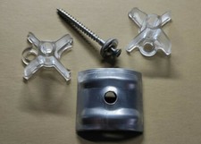 Kalotten Sinus 76/18 Uni Abstandhalter Spenglerschrauben 4,5x55 / Ecken Spitz