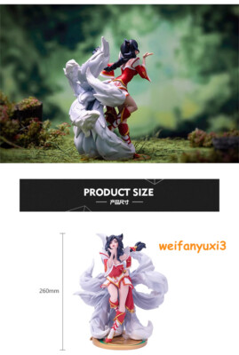 Stock Official League of Legends LOL Ahri Unlocked Statue Figure